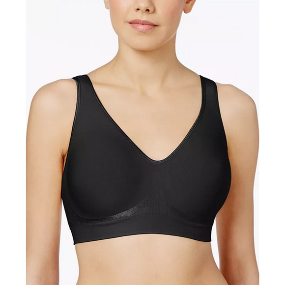 Bali Women Seamless ComfortFlex Fit Wireless Bra Black Size XL 4265 - Picture 1 of 1